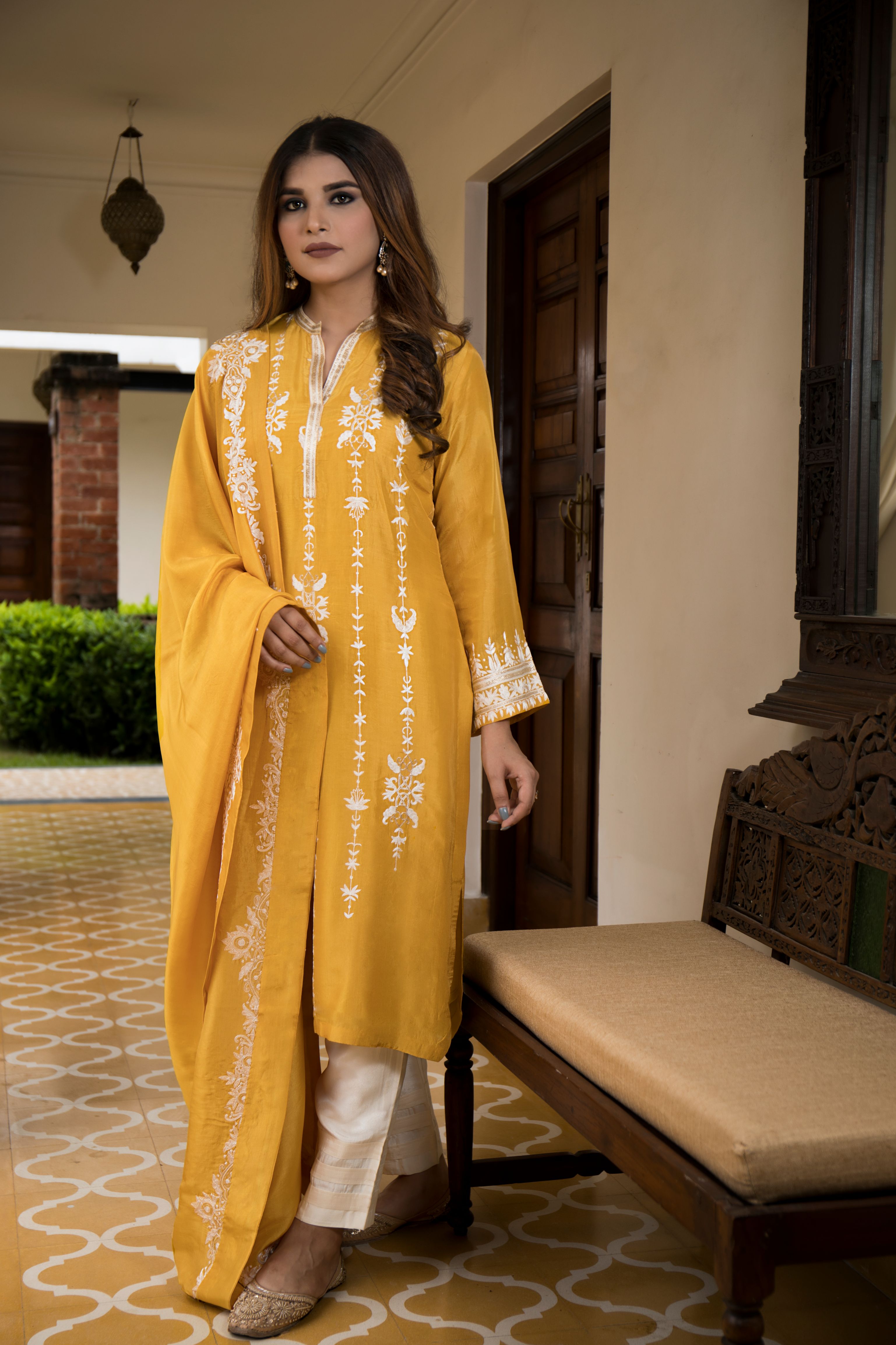 SANA SILK KURTA SET