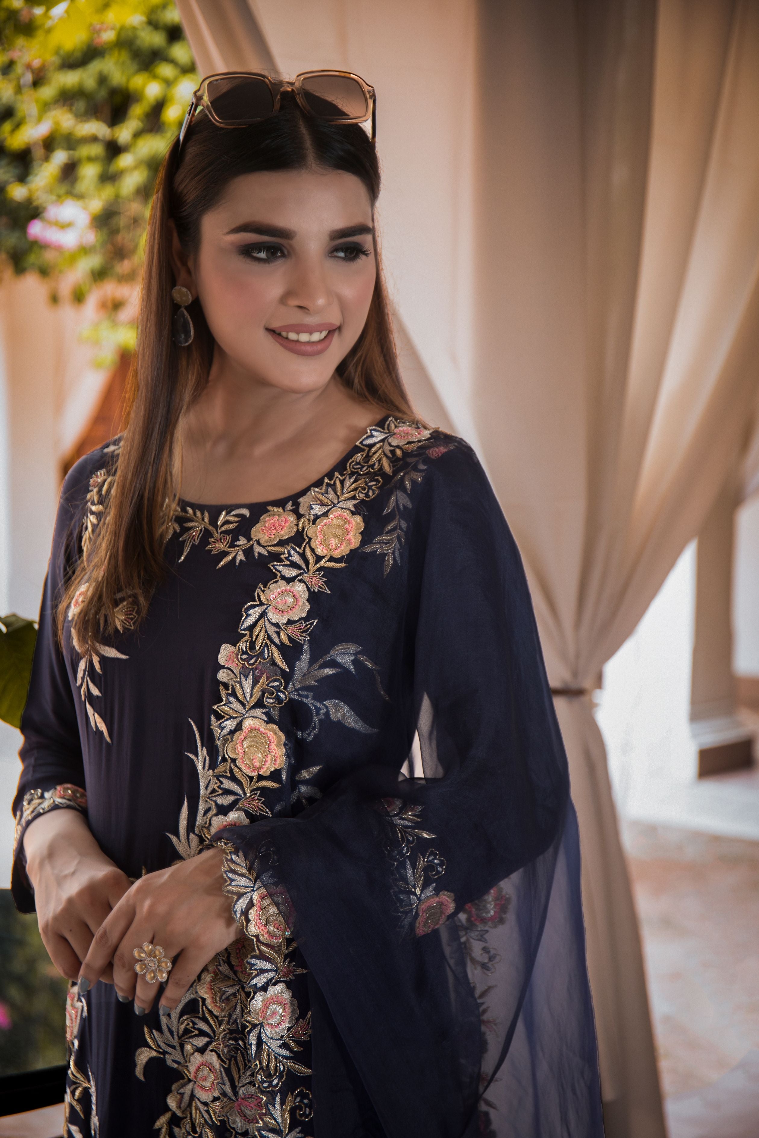 ZOYA CREPE KURTA SET