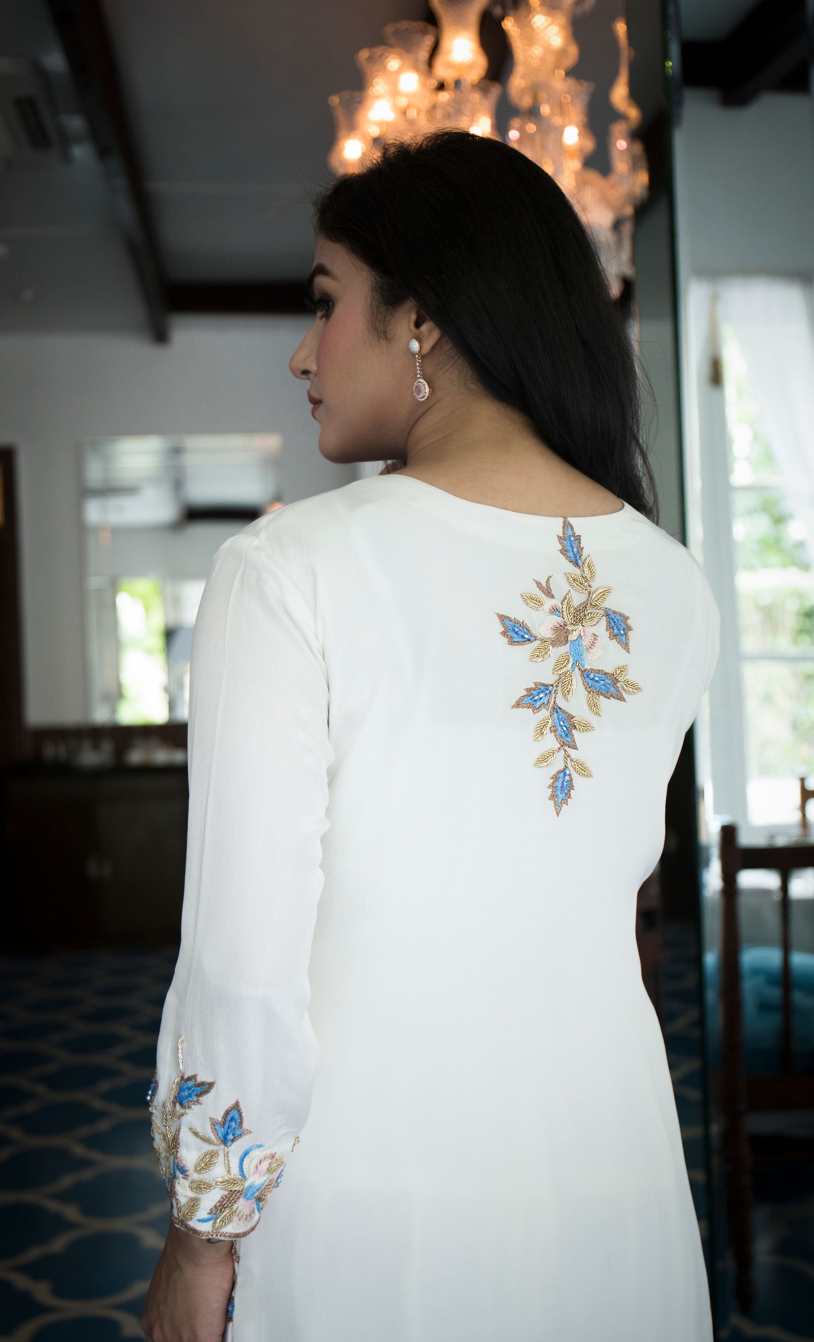 RAINA CREPE KURTA SET