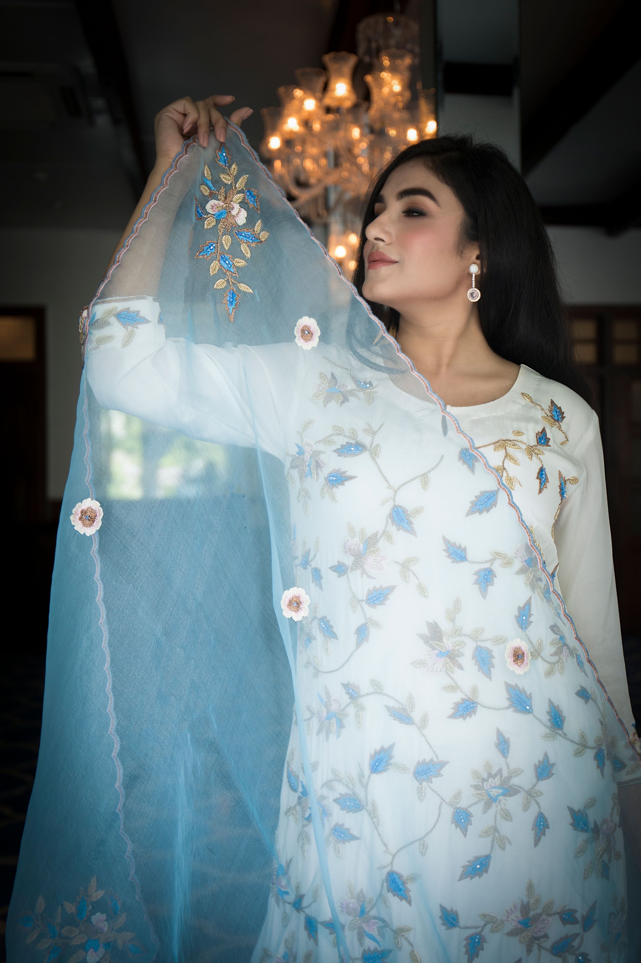 RAINA CREPE KURTA SET