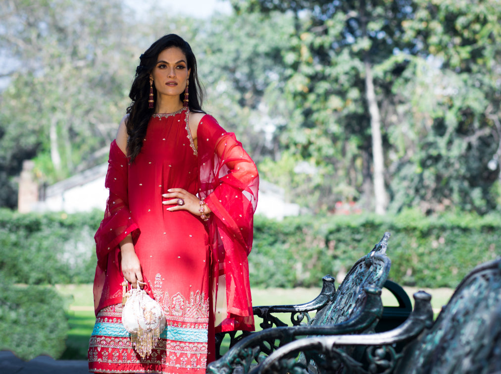 AISHA CREPE KURTA SET