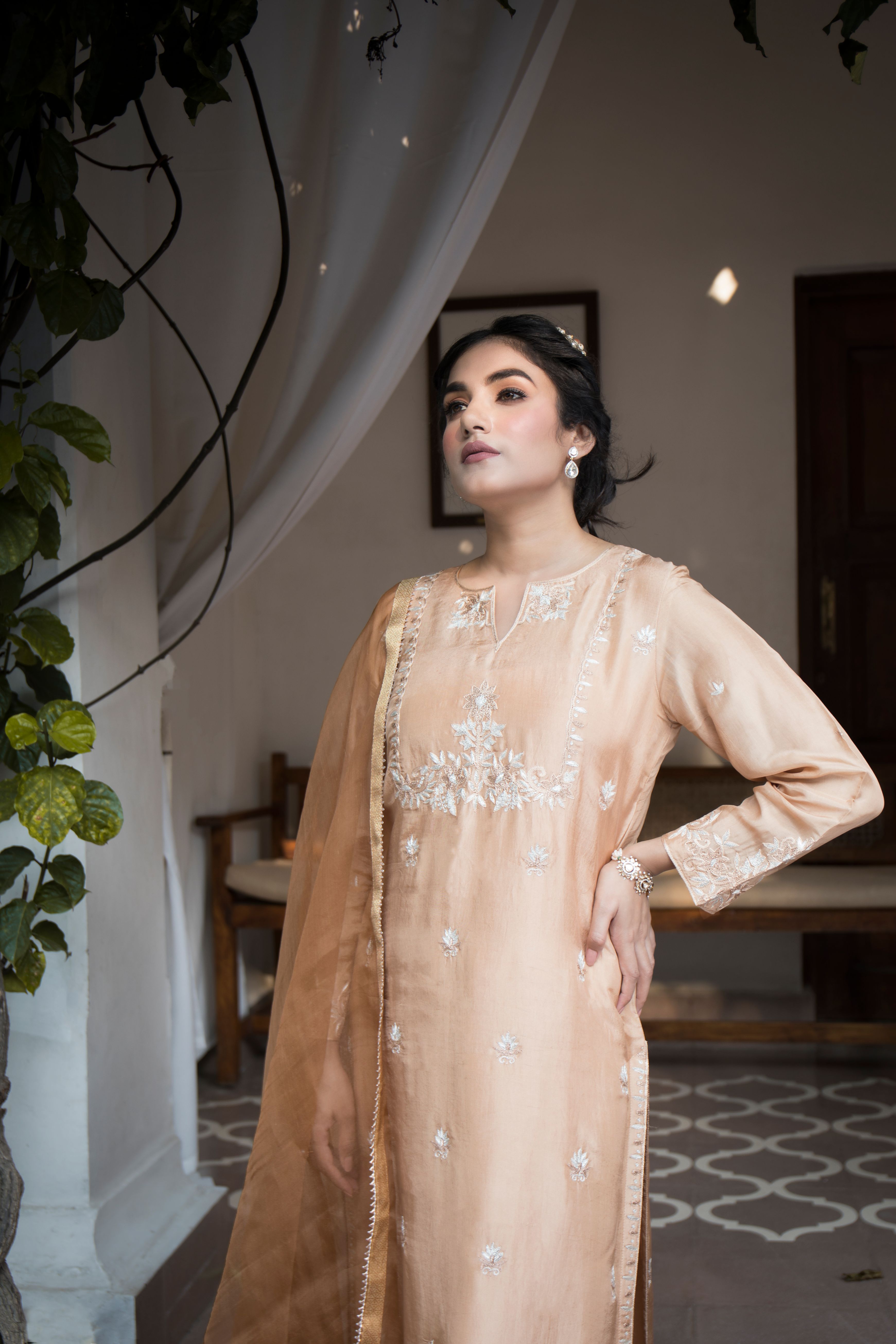 MIRHA SILK KURTA SET