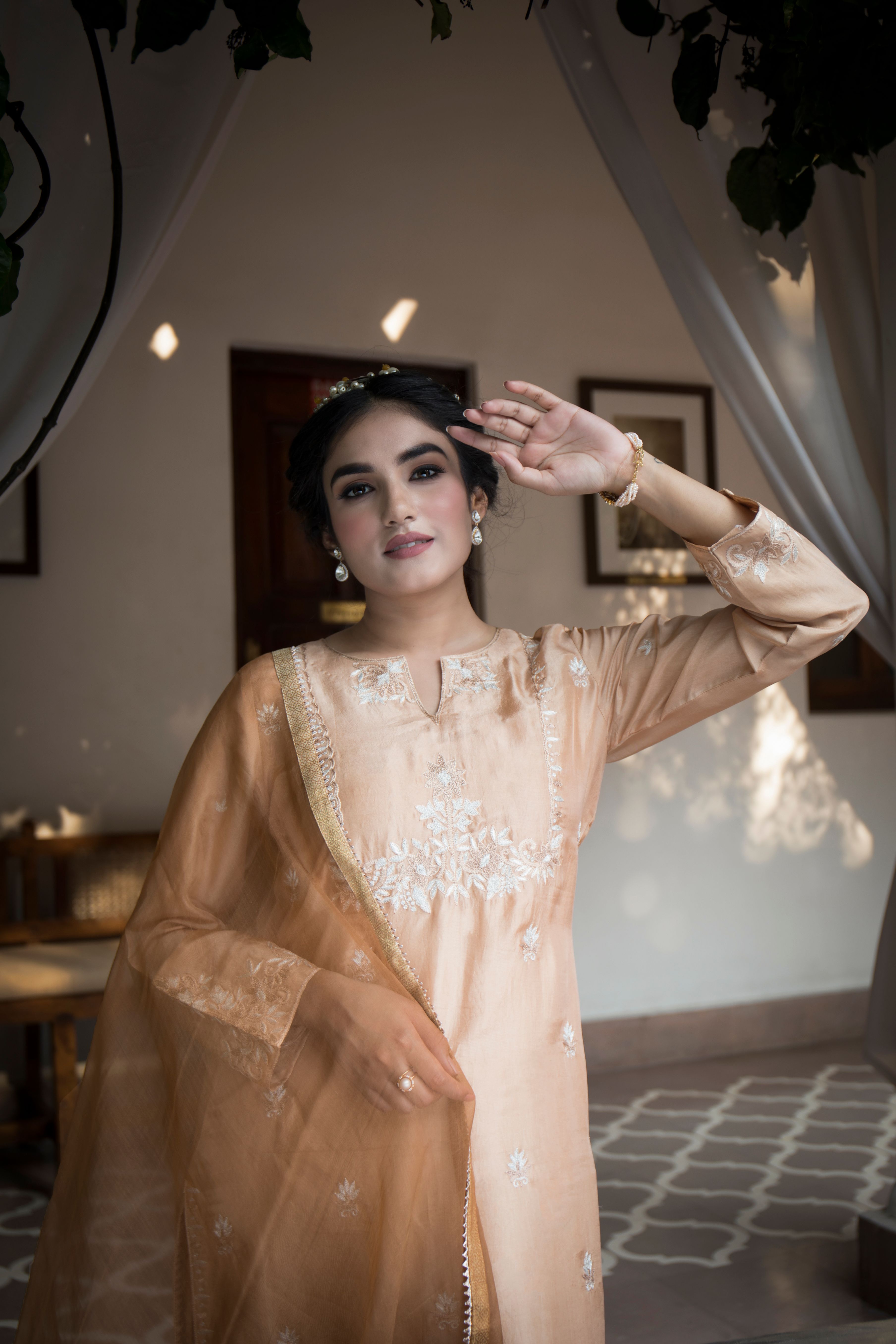 MIRHA SILK KURTA SET