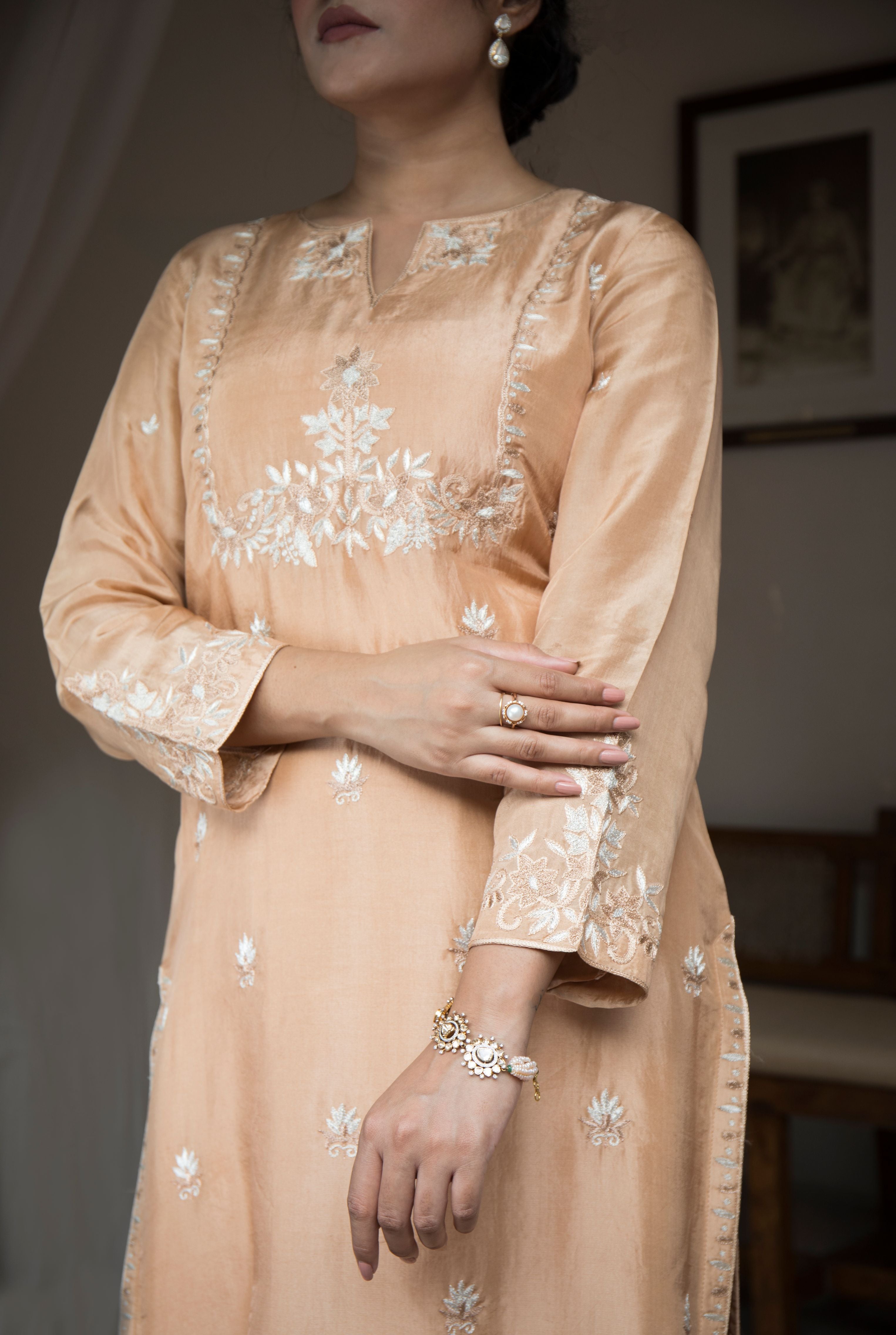 MIRHA SILK KURTA SET