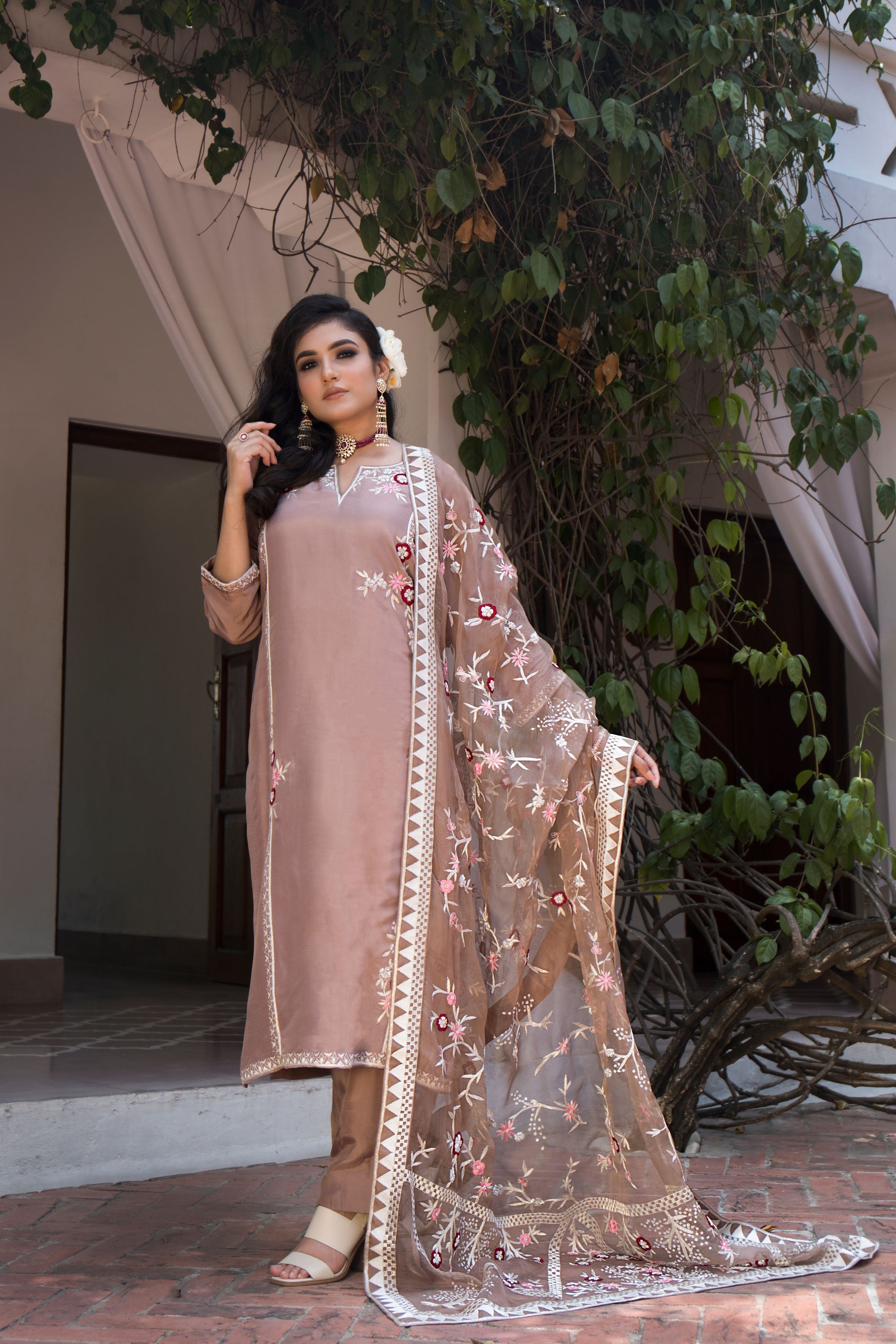 MARIAM SILK KURTA SET