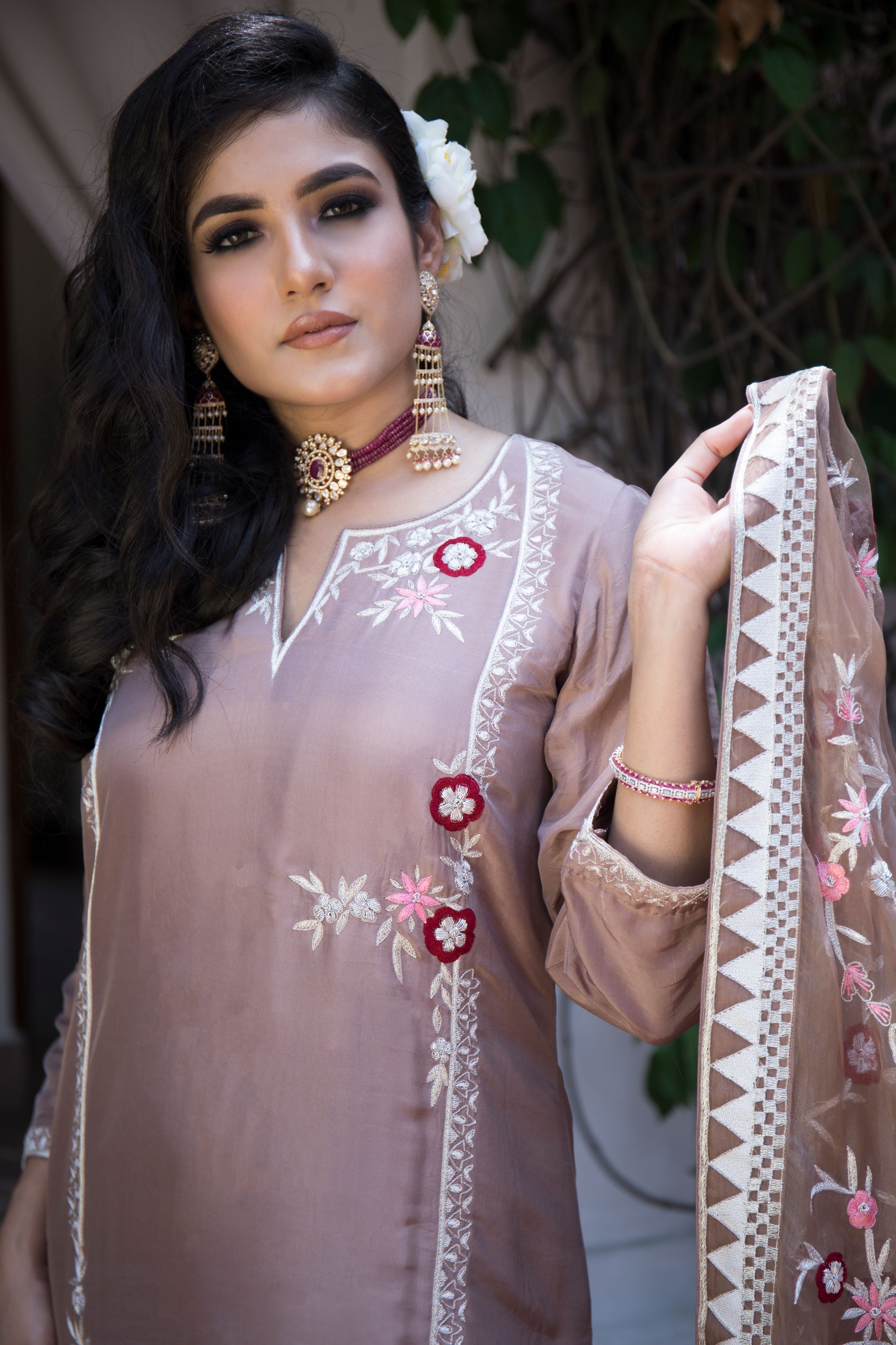MARIAM SILK KURTA SET
