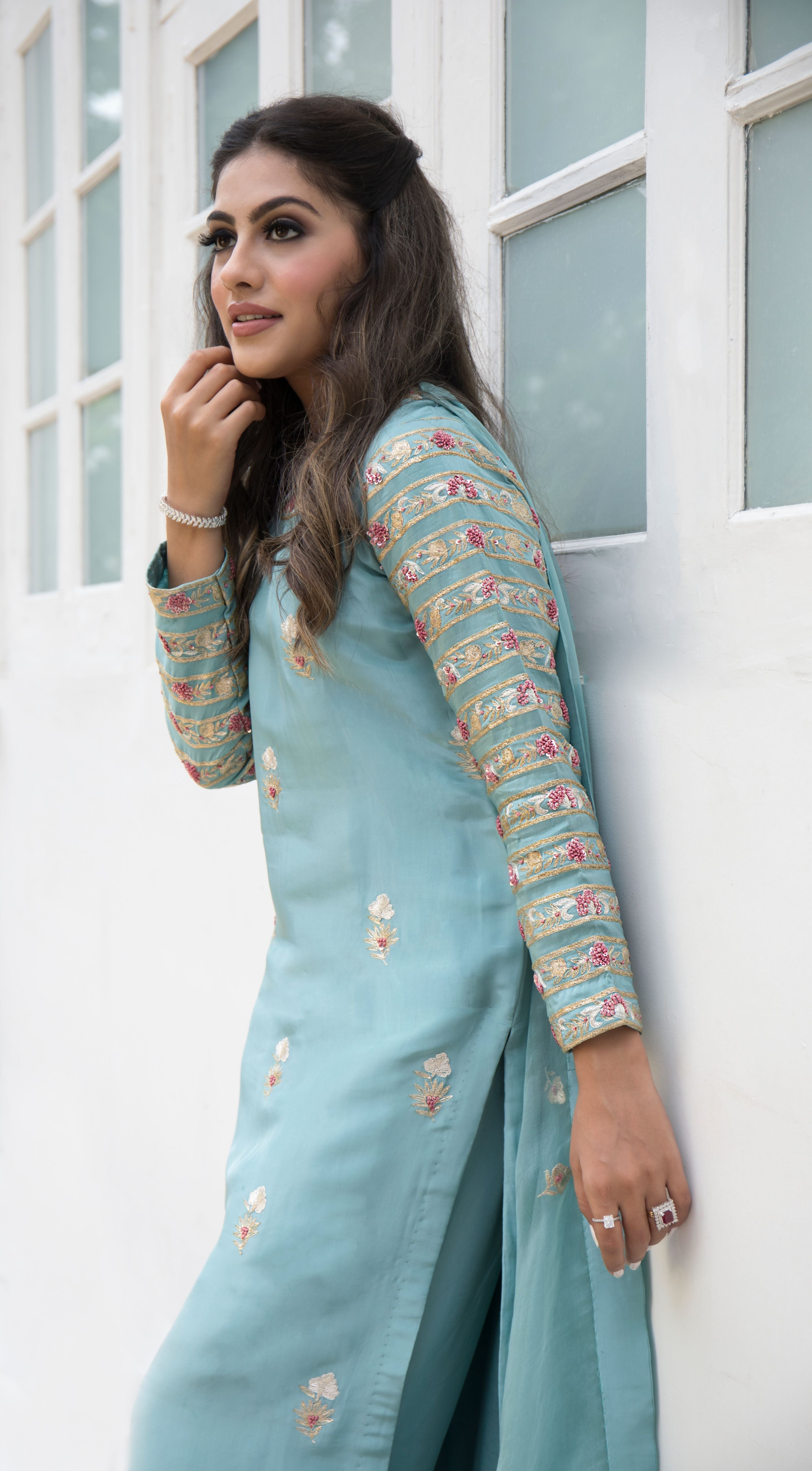 MEHAR SILK SUIT SET