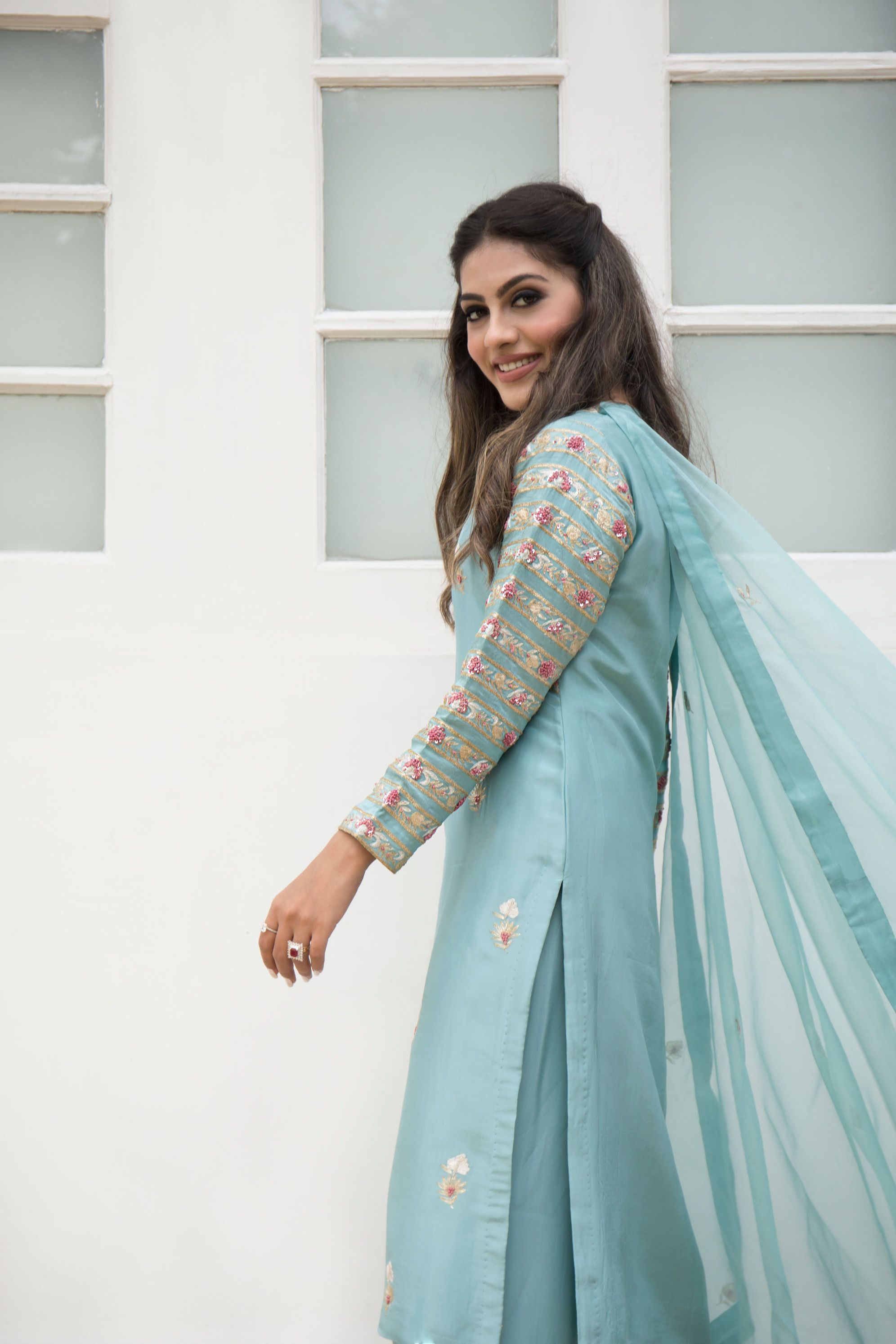 MEHAR SILK SUIT SET