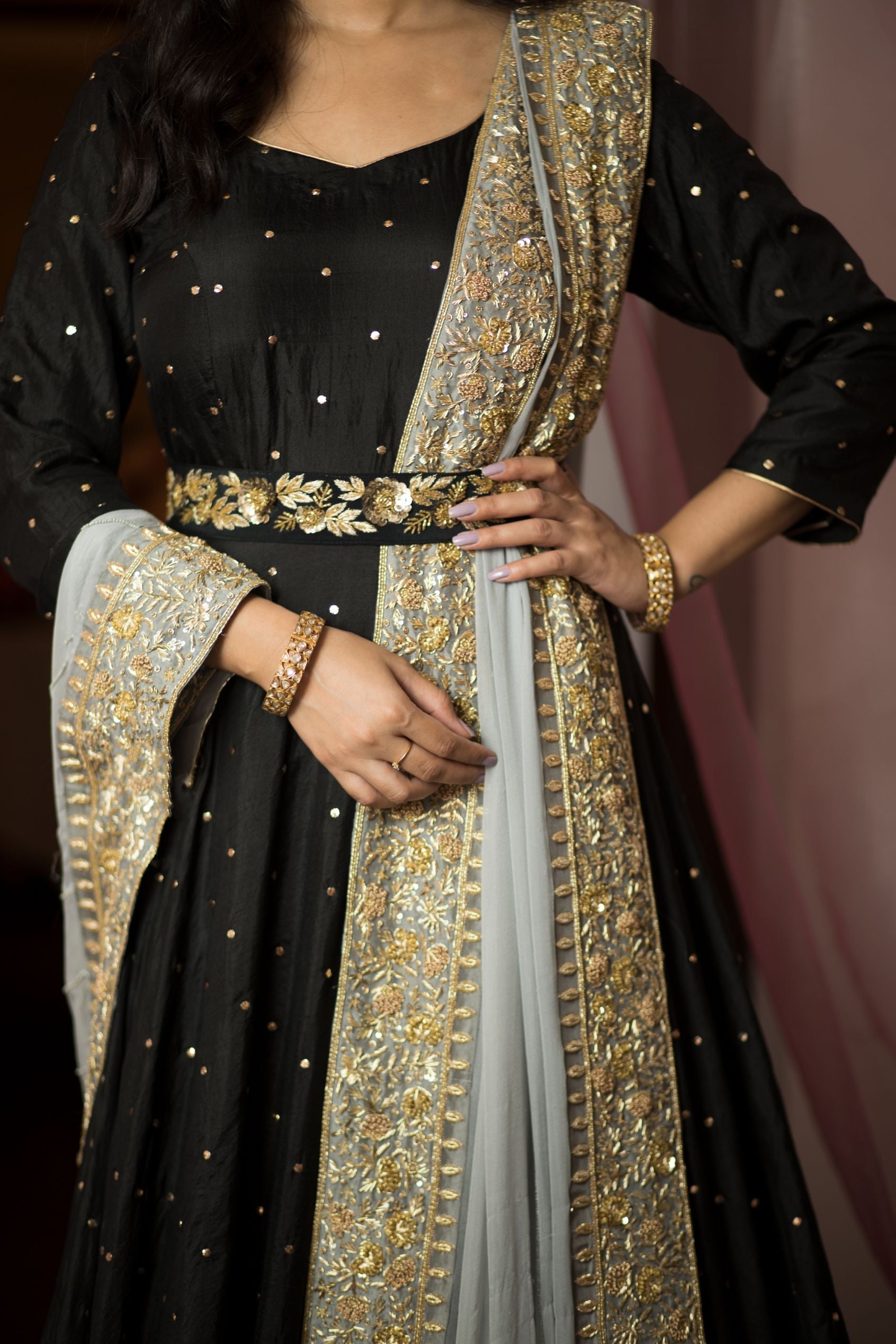 FANA SILK ANARKALI SET