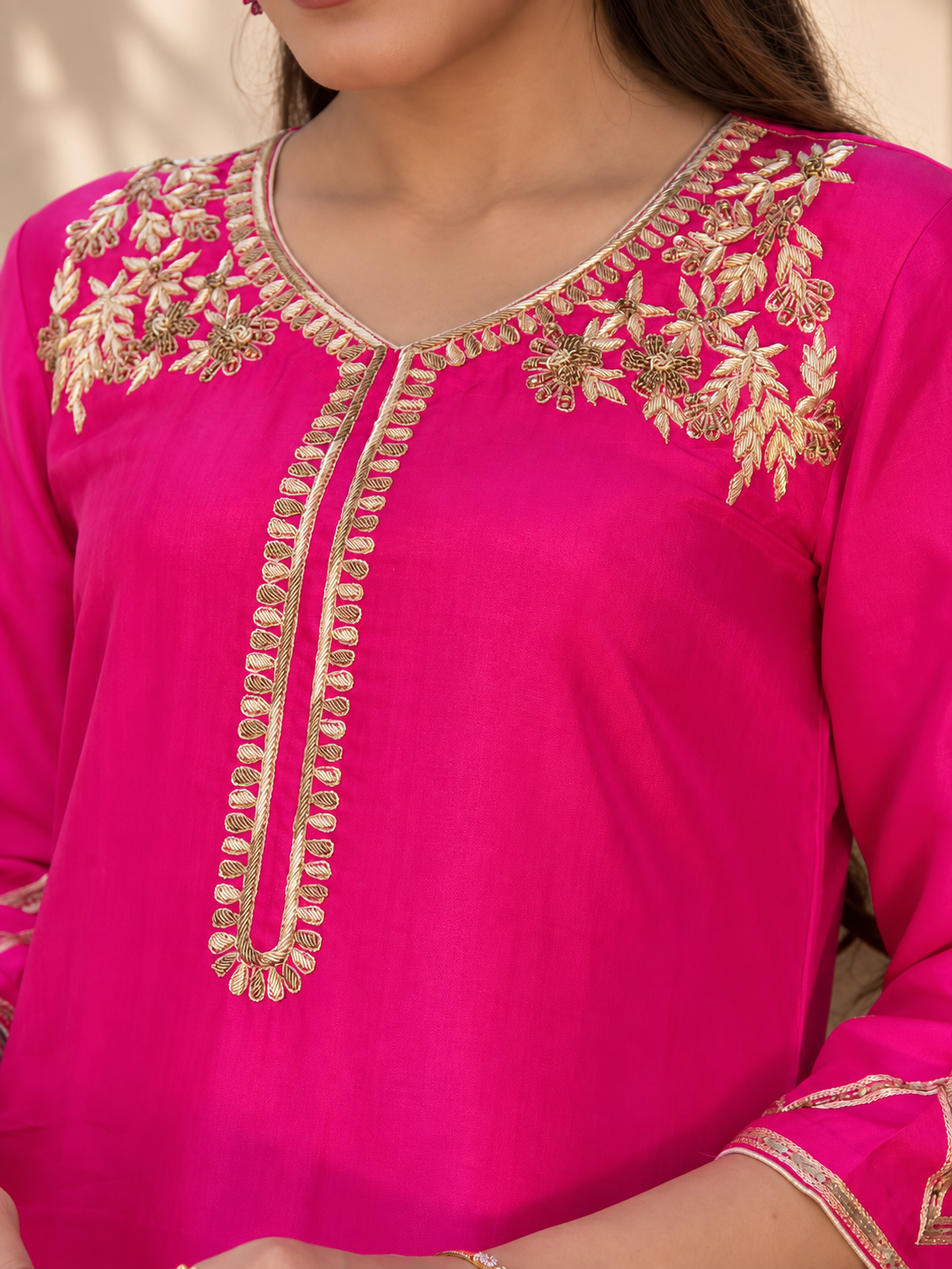 JASMINE SILK KURTA SET