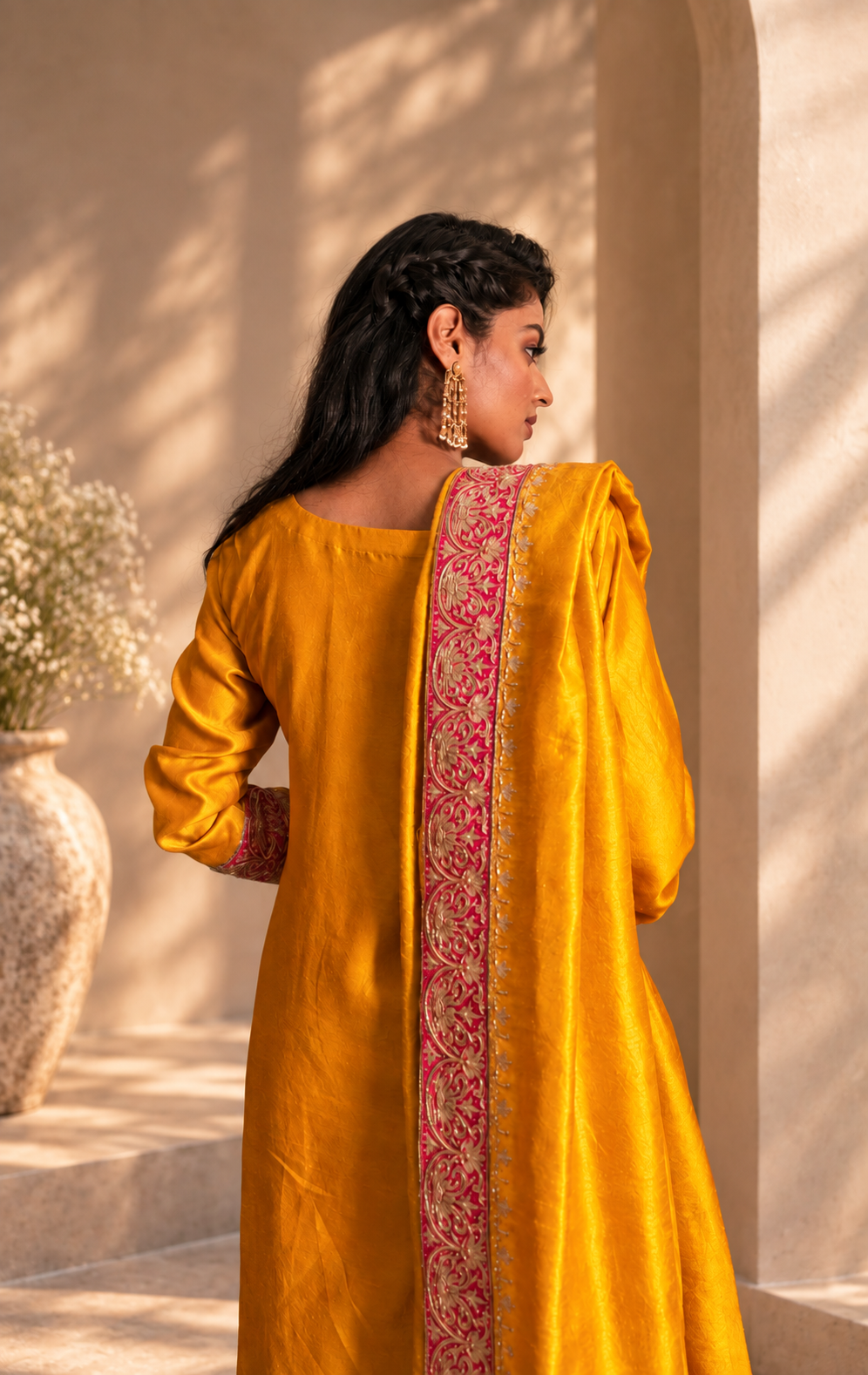 HUMAIRA SILK SUIT SET