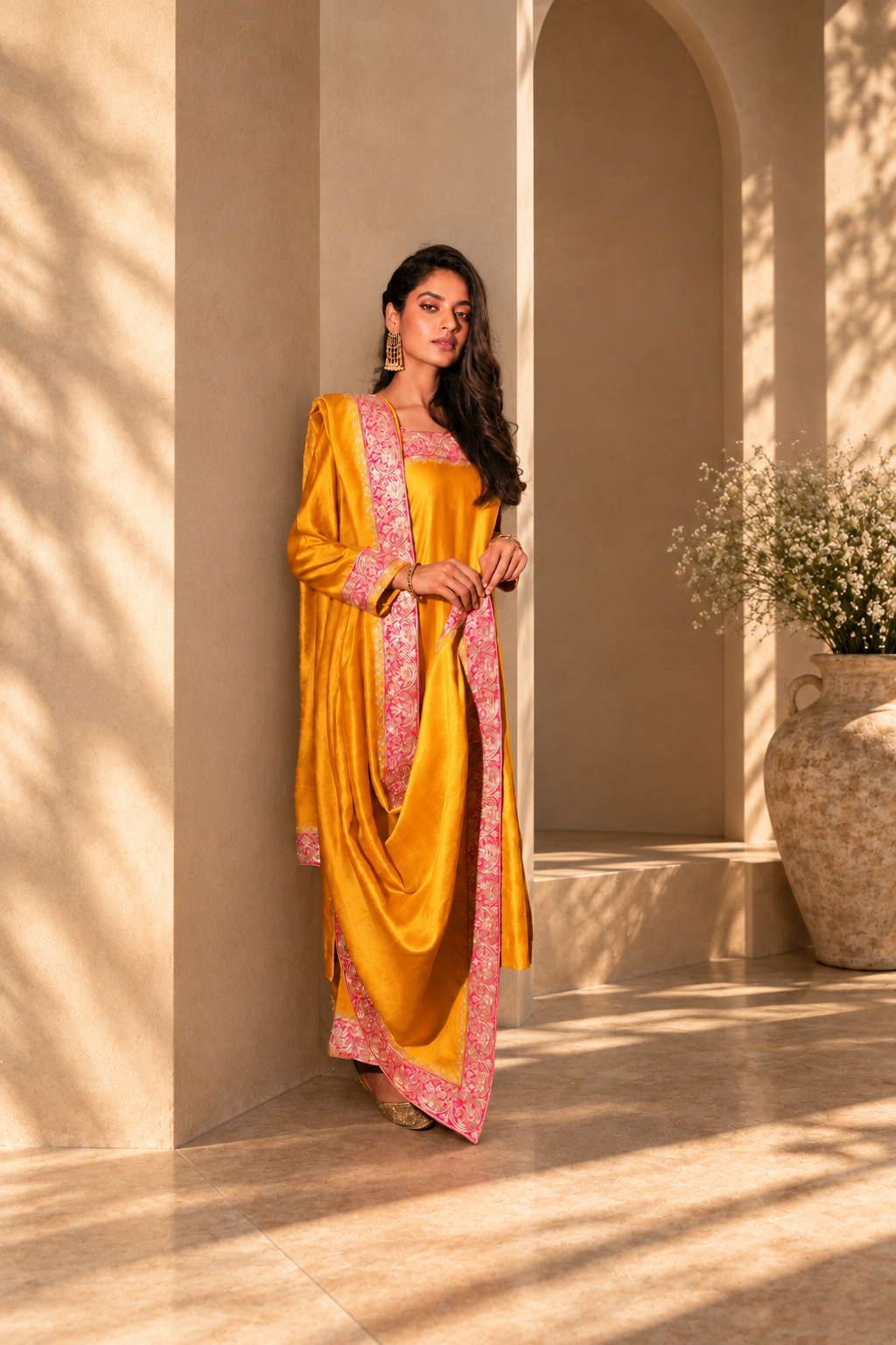 HUMAIRA SILK SUIT SET