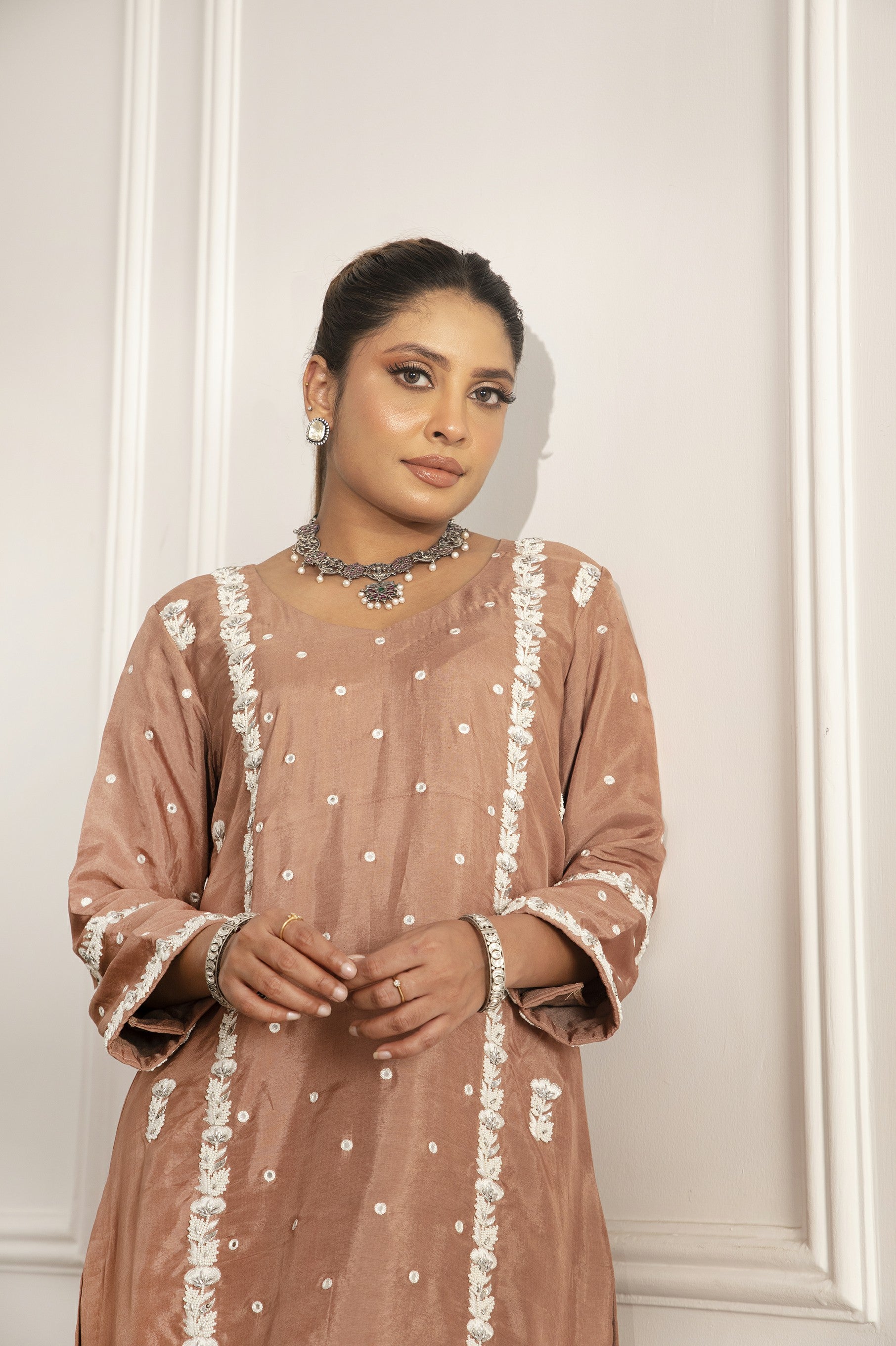 DUA SILK KURTA SET