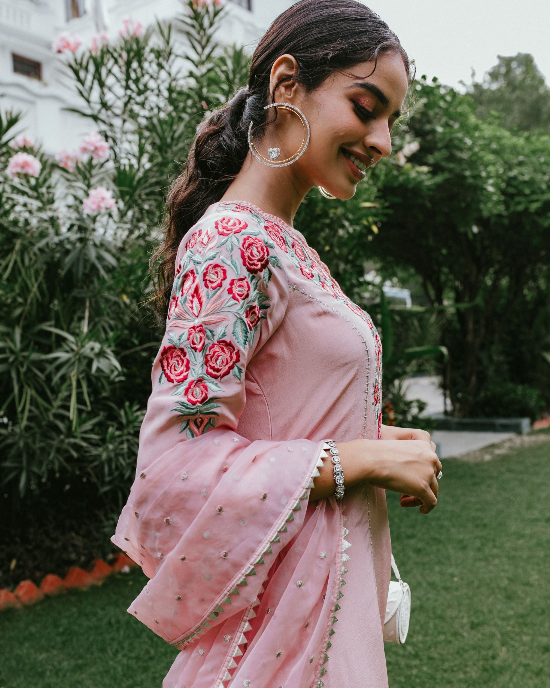 ALINA CREPE KURTA SET