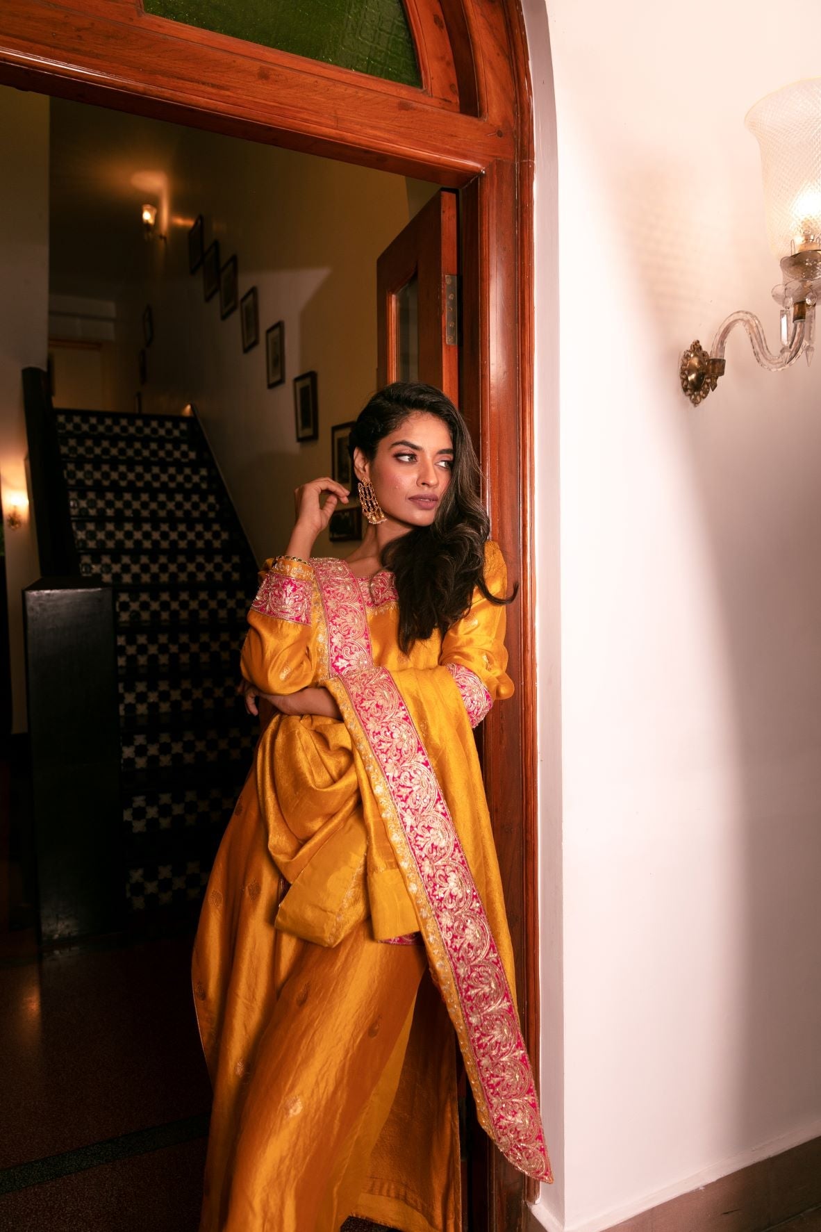 HUMAIRA SILK SUIT SET
