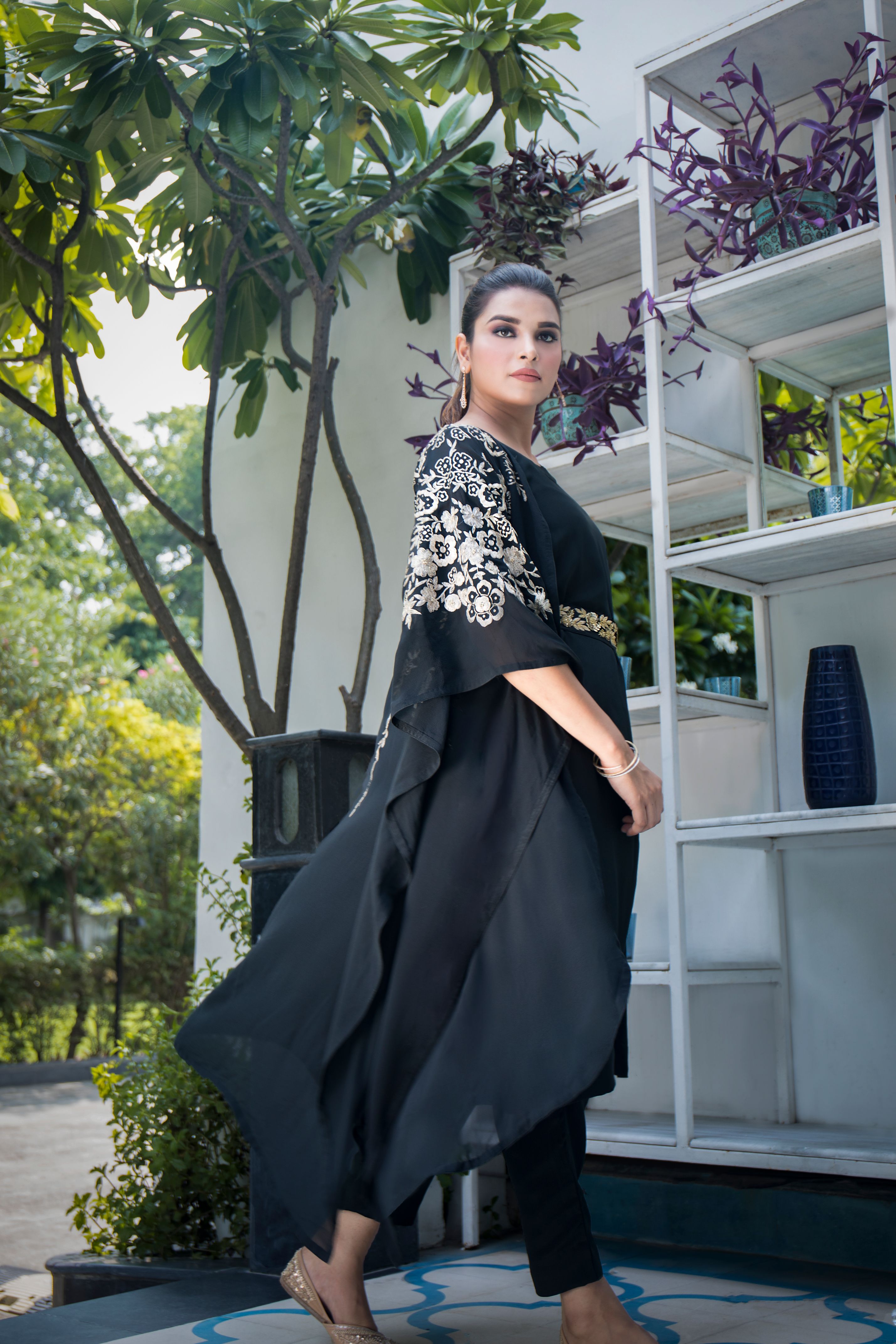 FIZA GEORGETTE KAFTAN