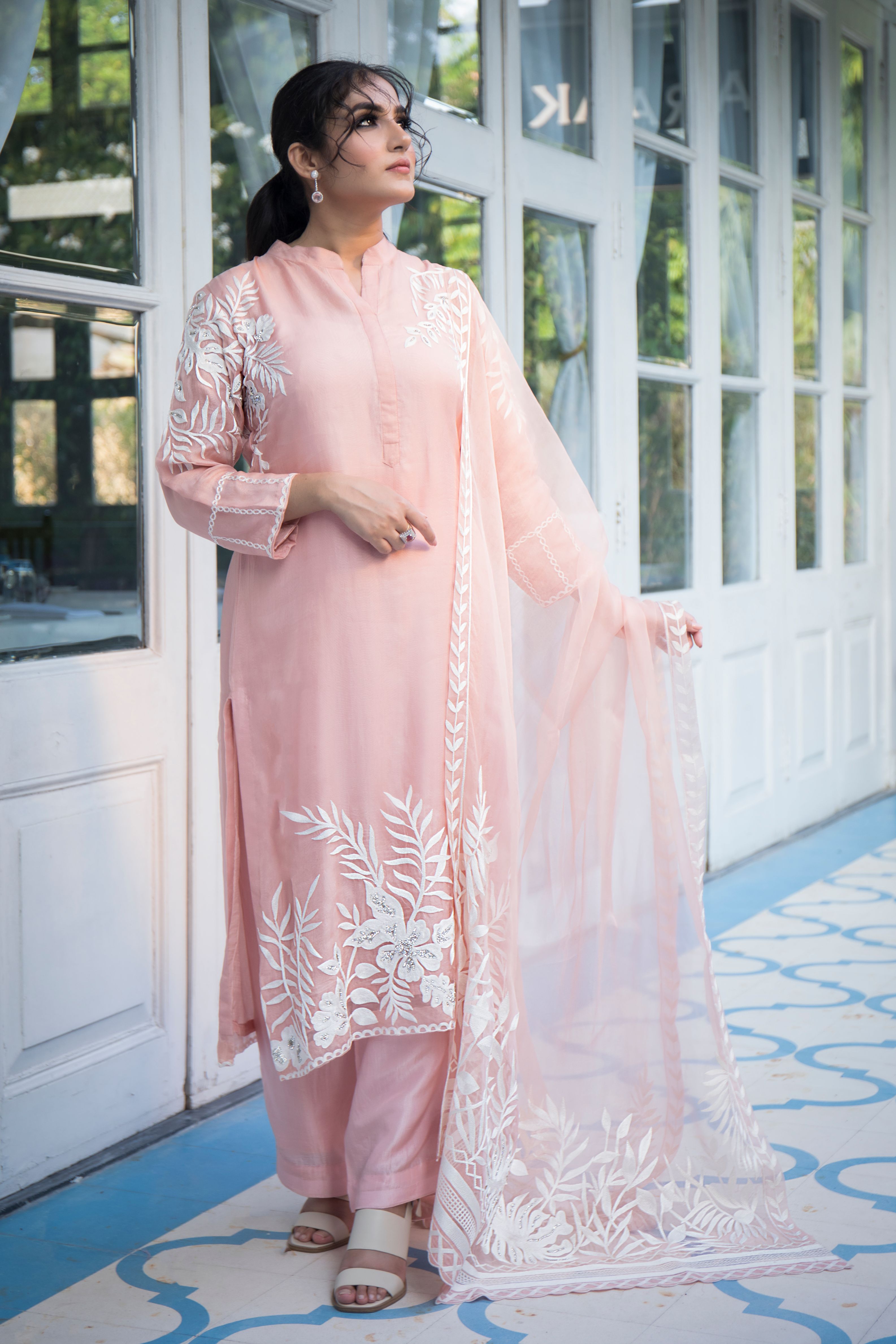 SARA SILK KURTA SET