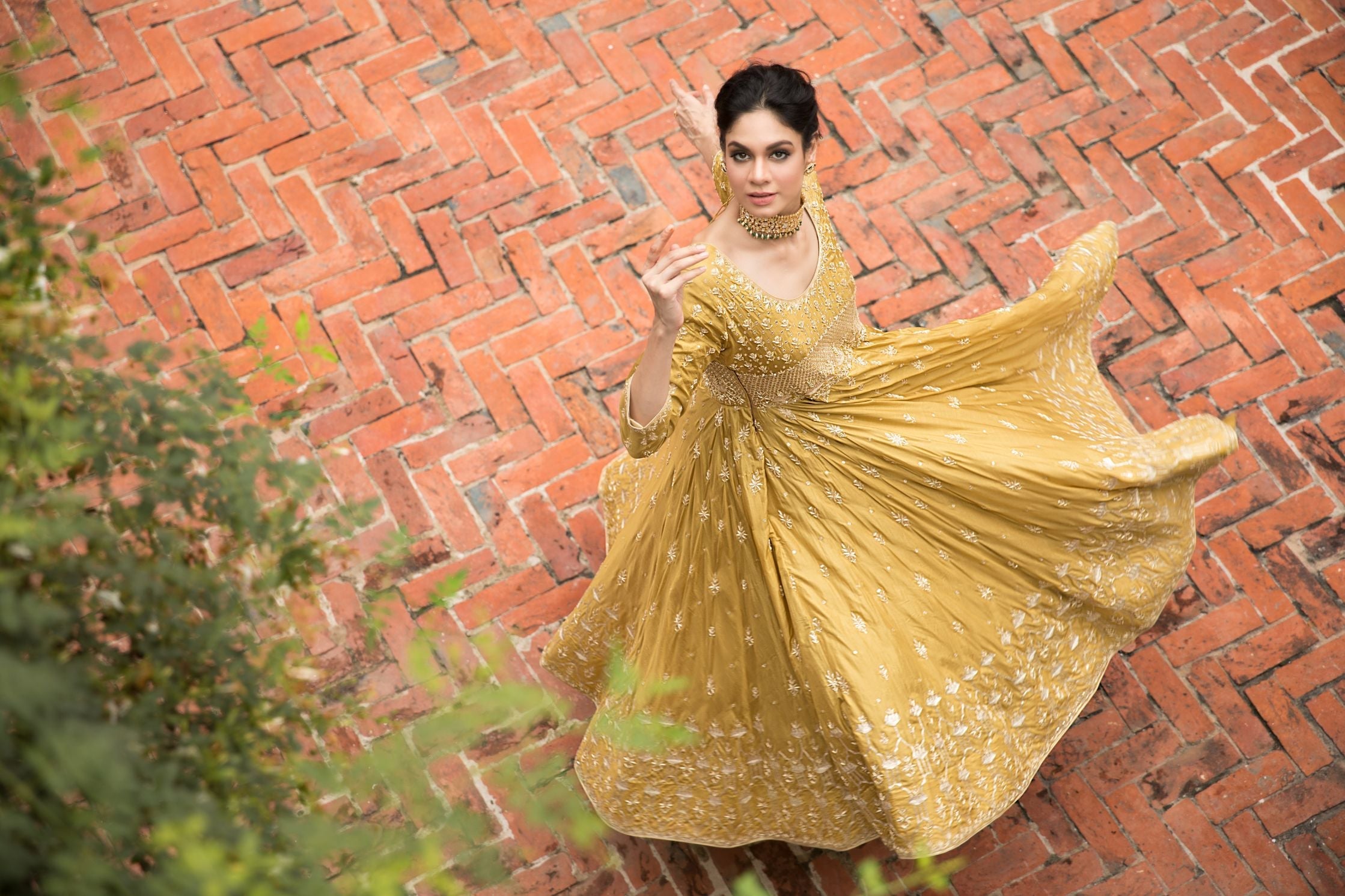 SOFI SILK ANARKALI SET