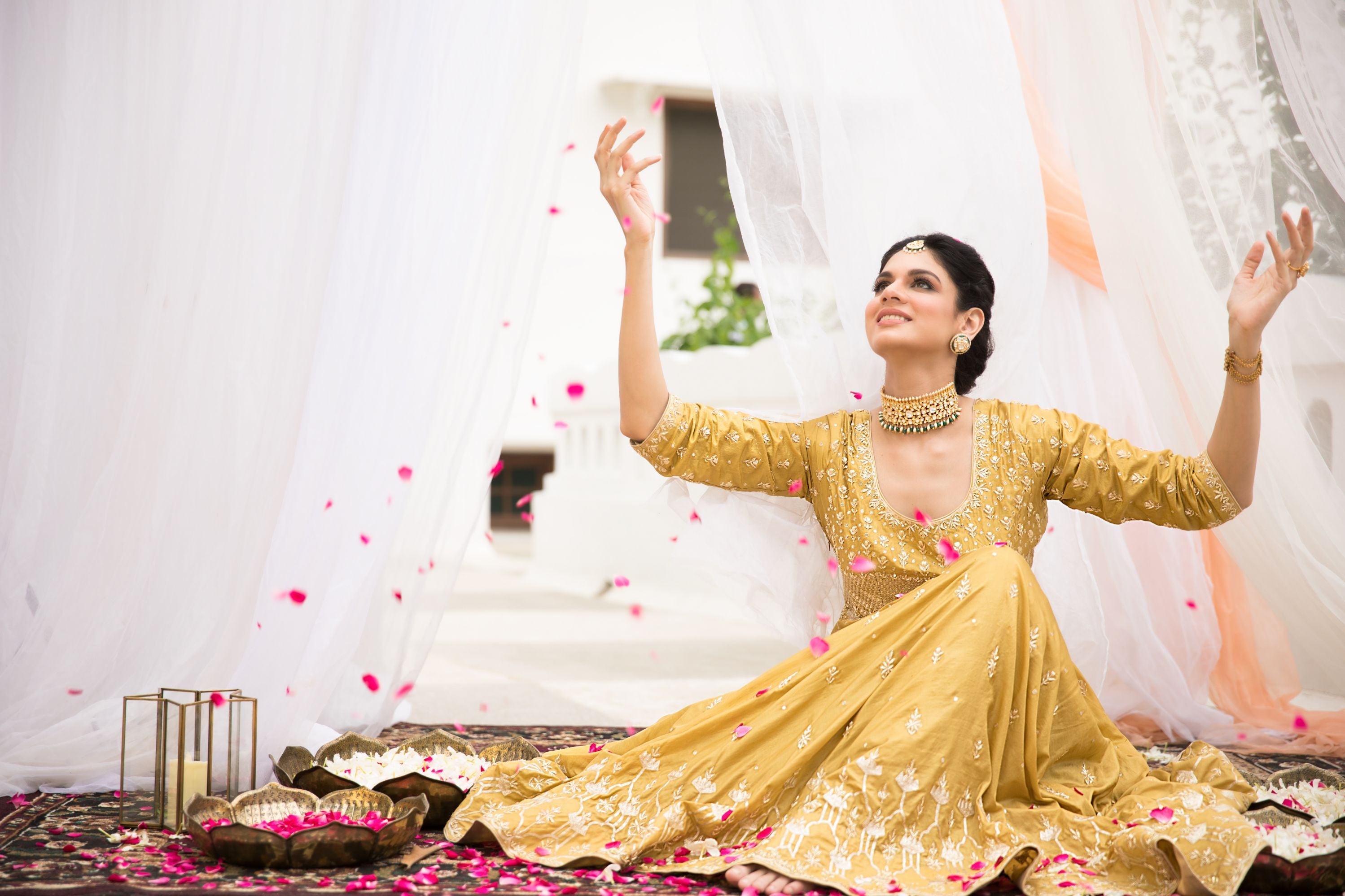SOFI SILK ANARKALI SET