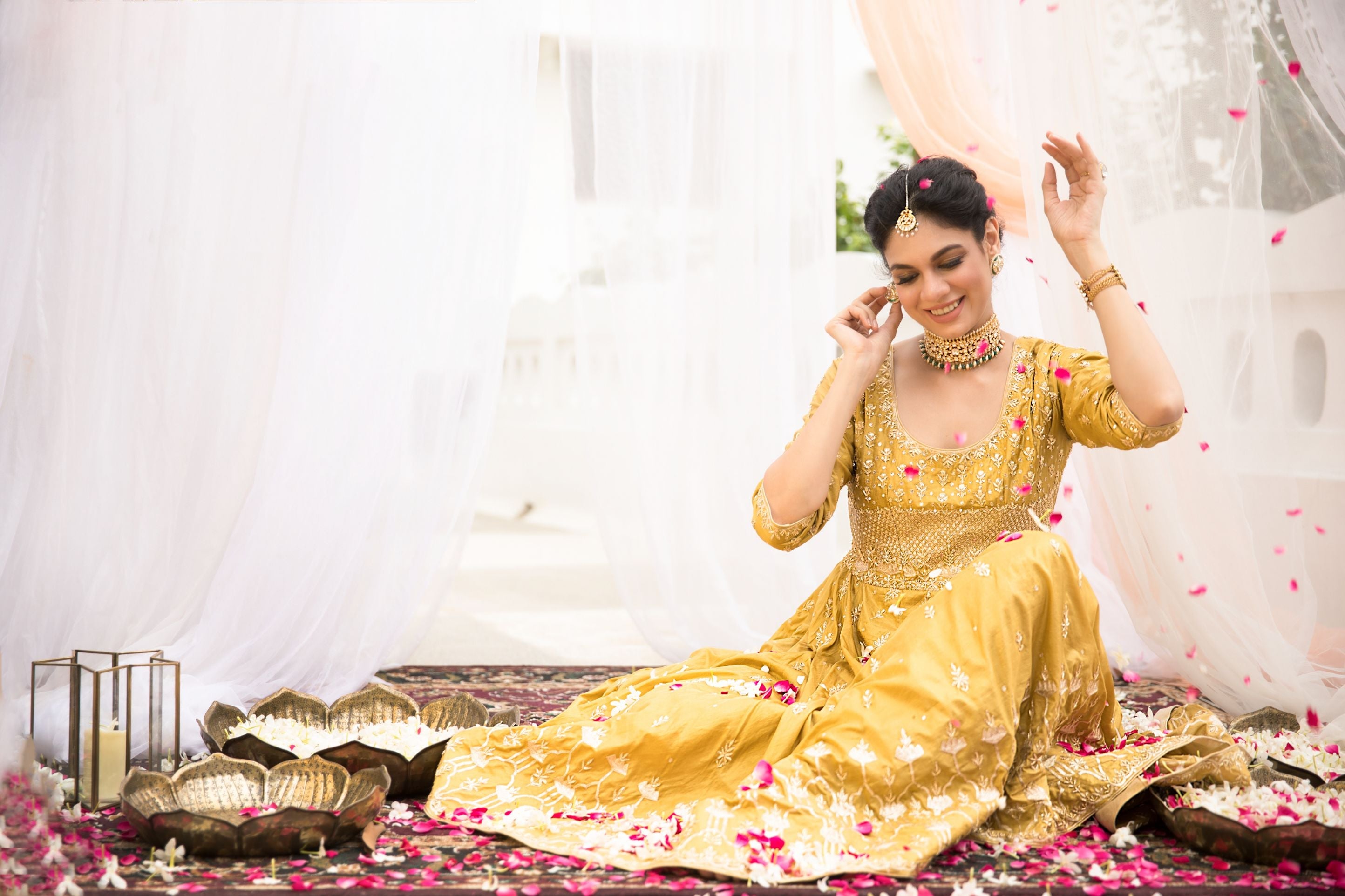 SOFI SILK ANARKALI SET