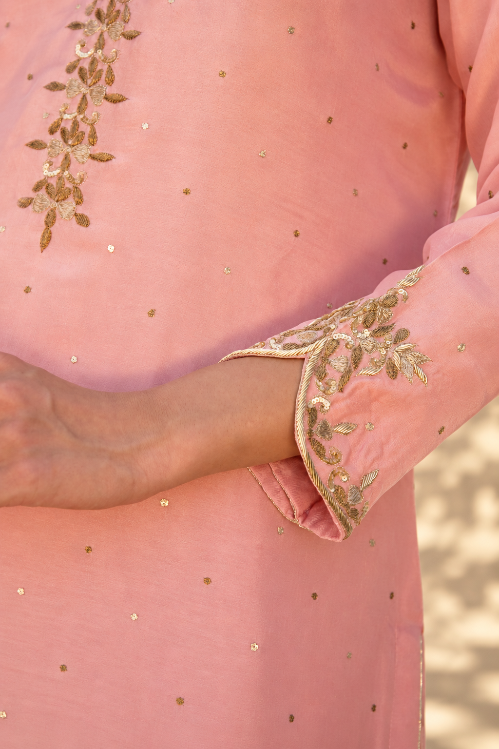SIYA UPARA SILK KURTA SET